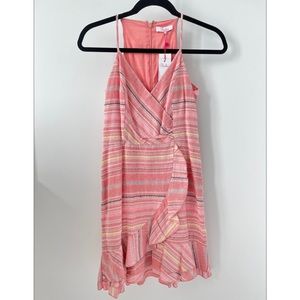 Parker Sunset Stripe Mini Dress